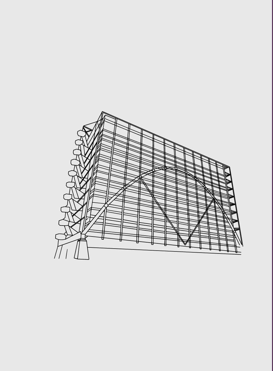 Line drawing of a Broadgate building